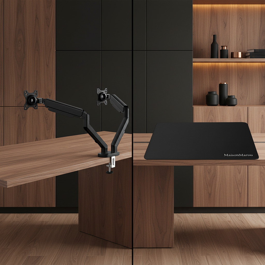 Installation bureau pro complète : ergonomie optimale pour télétravail et gaming productif