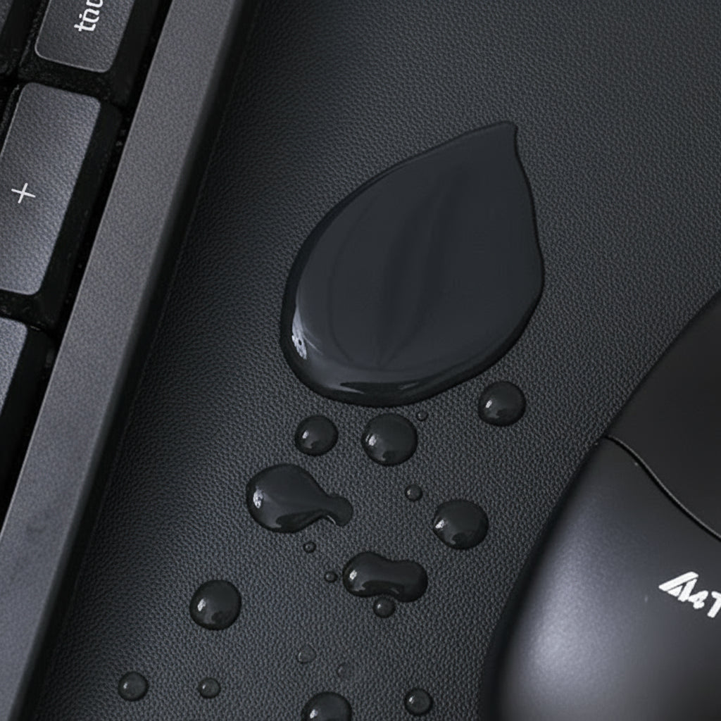 Sous-main cuir PU imperméable protection bureau inclus pack accessoires professionnels